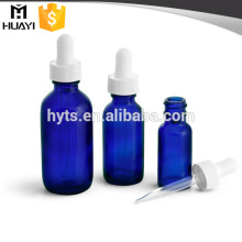 botellas de gotero de vidrio de color azul cobalto 30ml